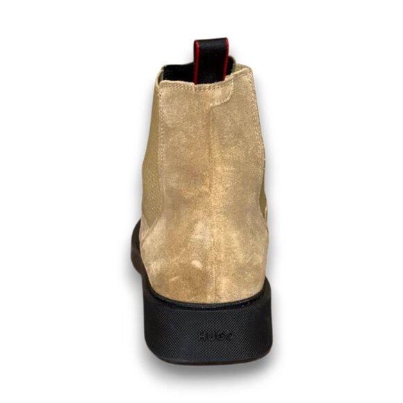 Share HUGO Iker Chelsea Boots Men's Beige Suede/Textile US 9 (UK 8 EU 42) MSRP $ - Picture 3 of 4